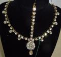 Maatha Patti w/ Mang Tika Forehead Gear Traditional Indian Jewelry